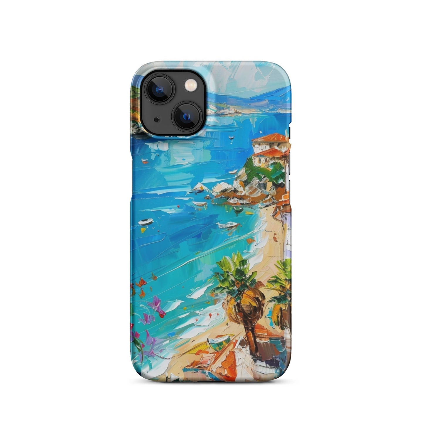 Mediterranean Beach Phone case for iPhone-17