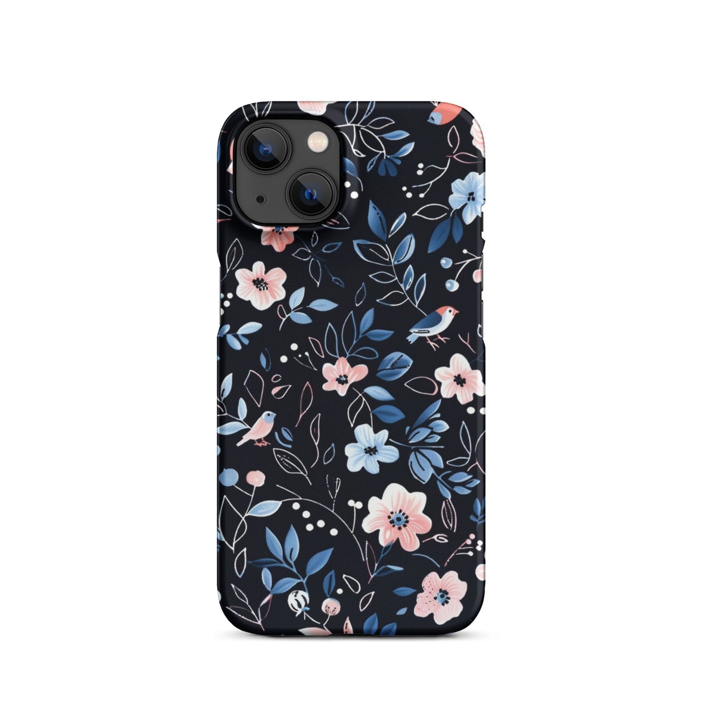 Blue Flowers Phone case for iPhone-17