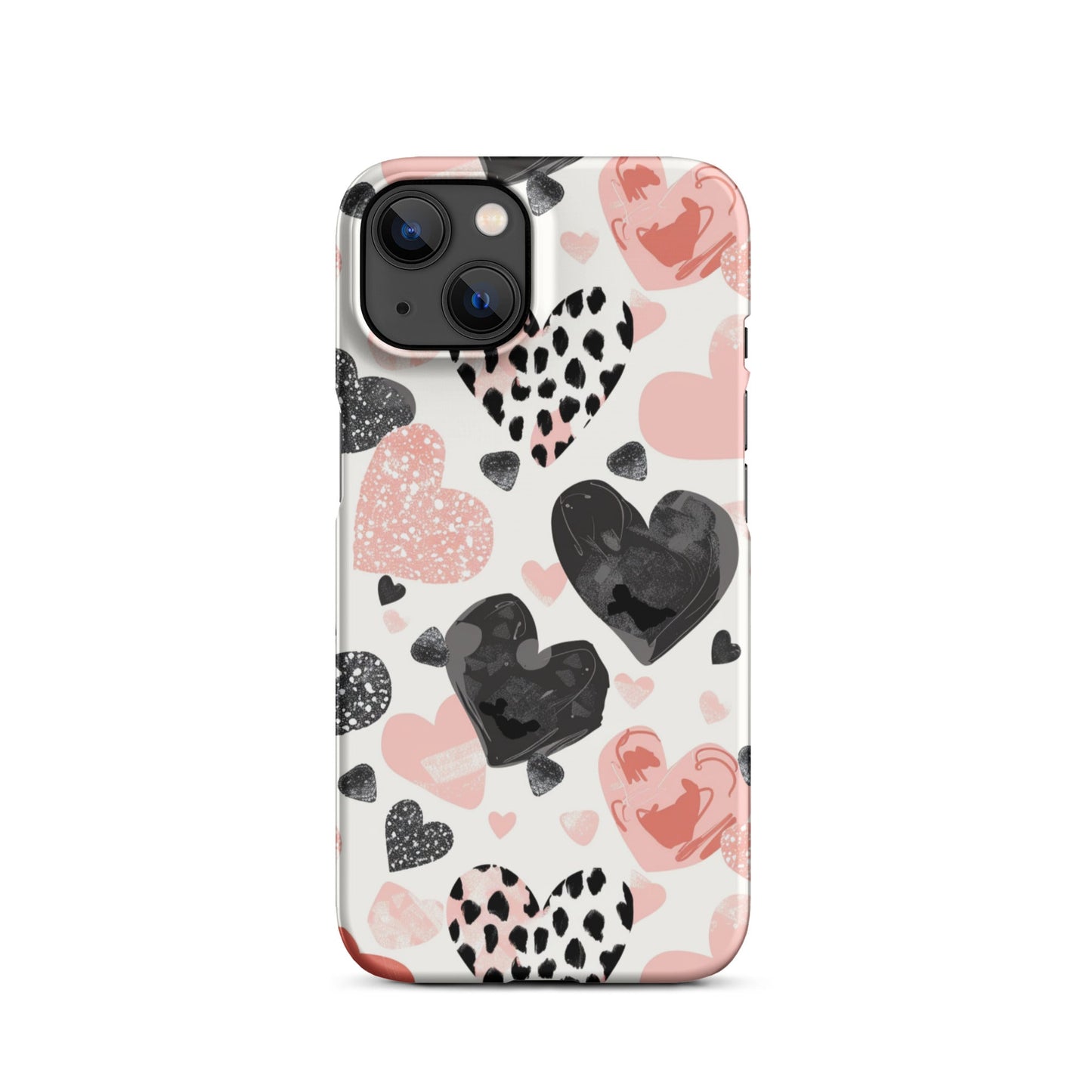 Diamond Hearts Phone case for iPhone-17