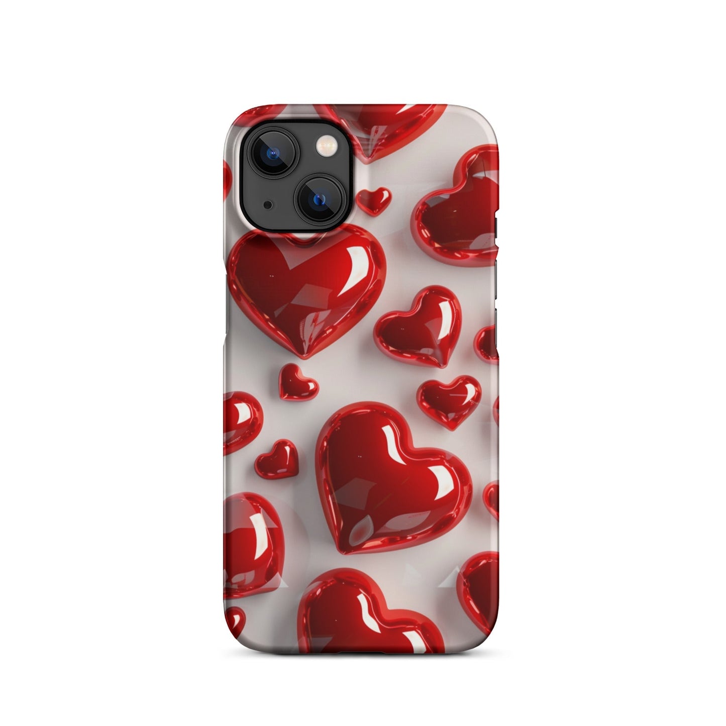 Red Hearts Phone case for iPhone-17