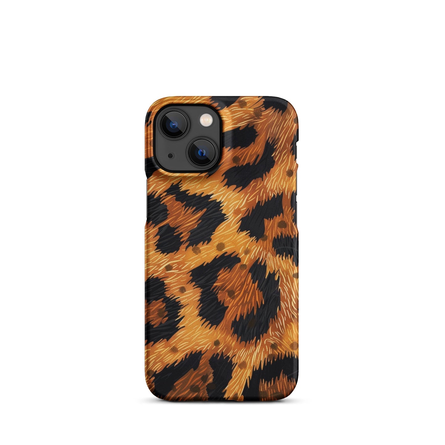 Leopard Skin case for iPhone-15