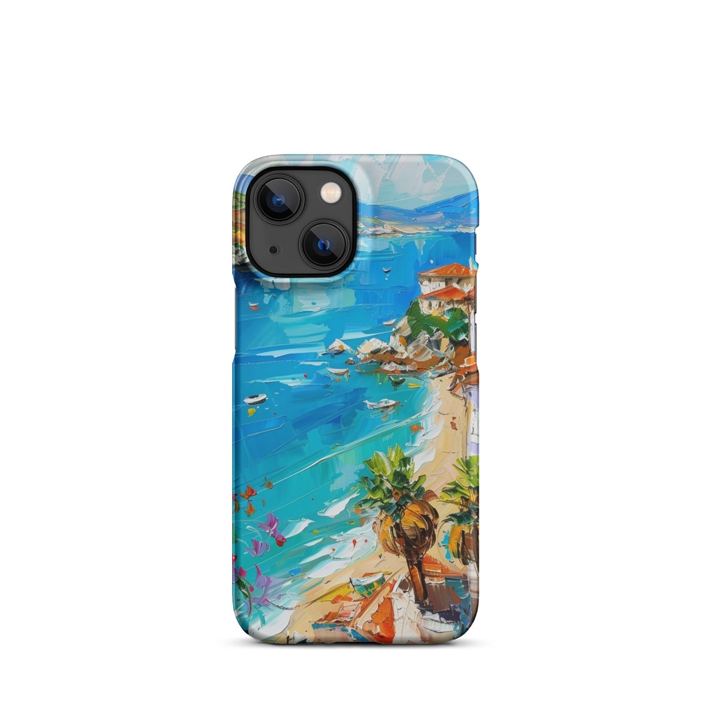 Mediterranean Beach Phone case for iPhone-15