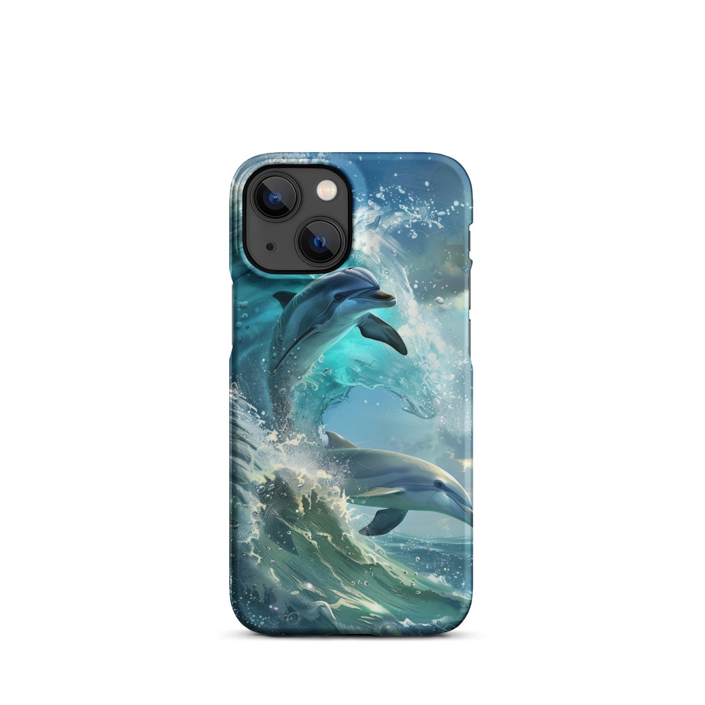 Dolphin Phone case for iPhone-15