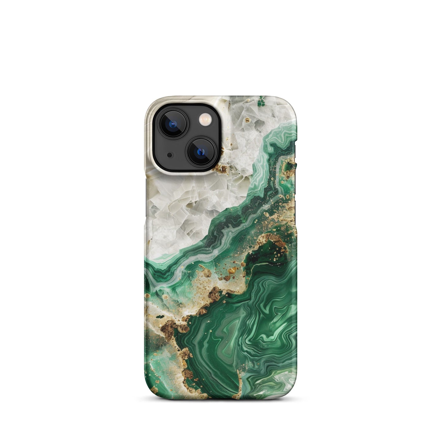 Emerald Green Phone case for iPhone-15