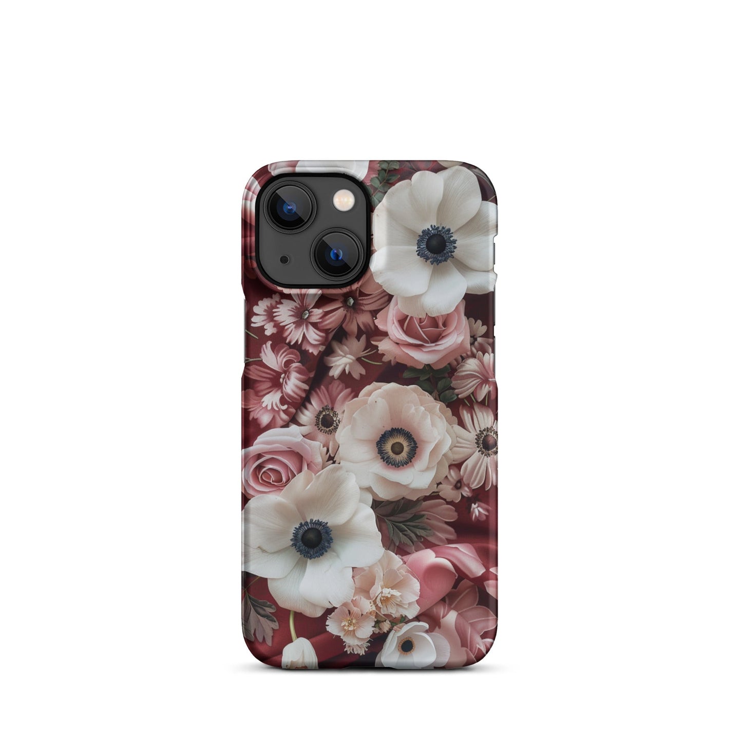 Floral Print Phone case for iPhone-15