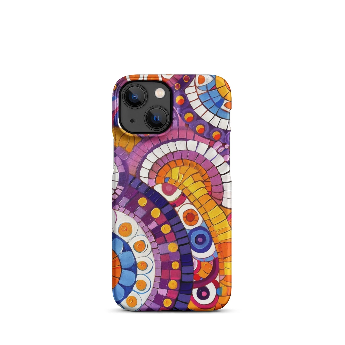 Folk Art Phone case for iPhone-15