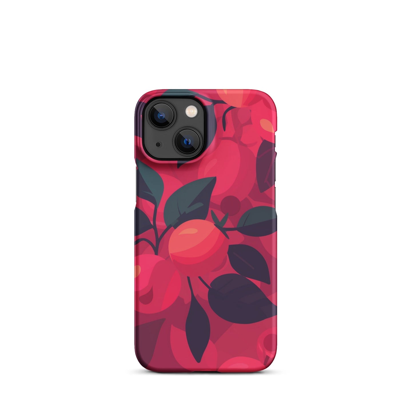 Red Fucsia Phone case for iPhone-15