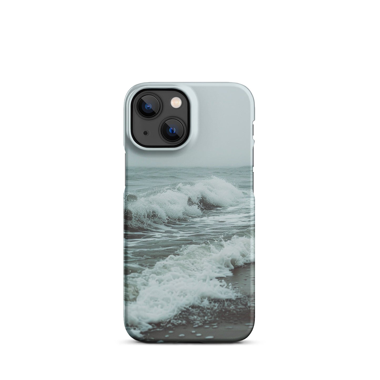 White Beach Phone case for iPhone-15