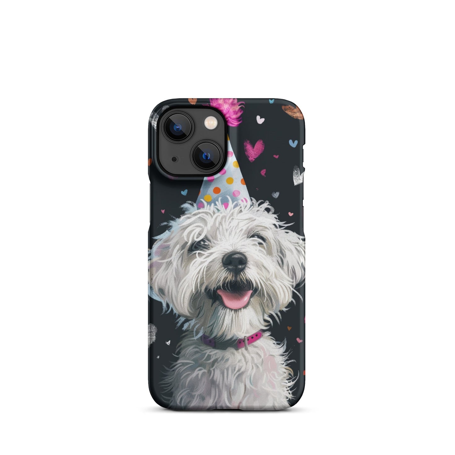 Cute Dog Phone case for iPhone-15