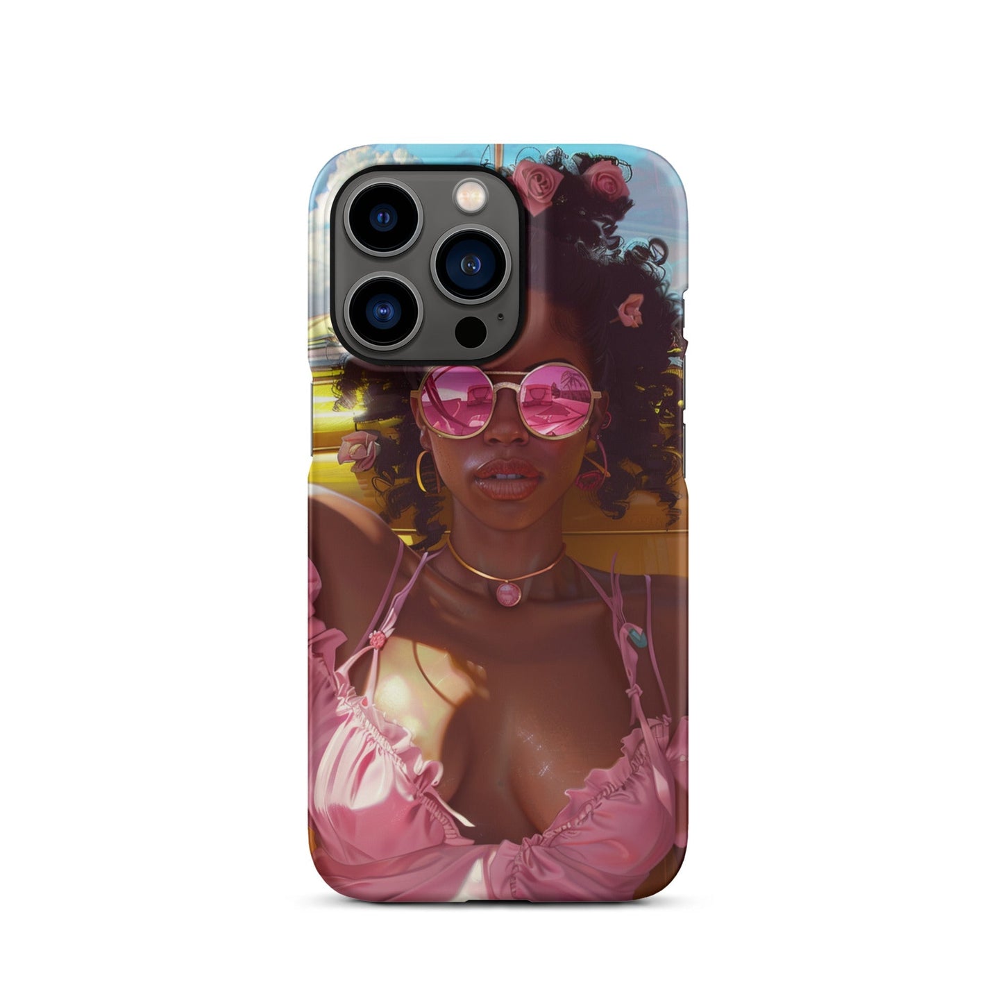 Black Girl Fashionista Phone case for iPhone-19