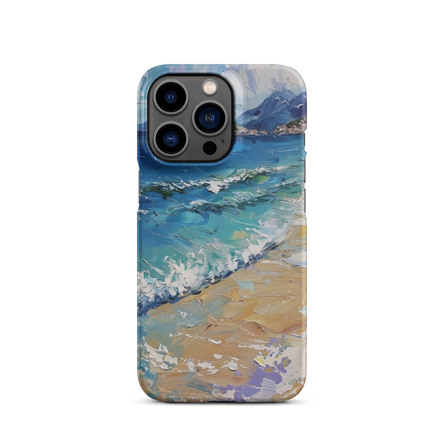 Beach Painting Phone case for iPhone-19