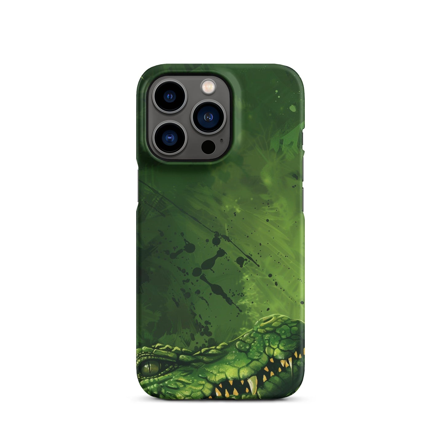 Crocodile Art Phone case for iPhone-19