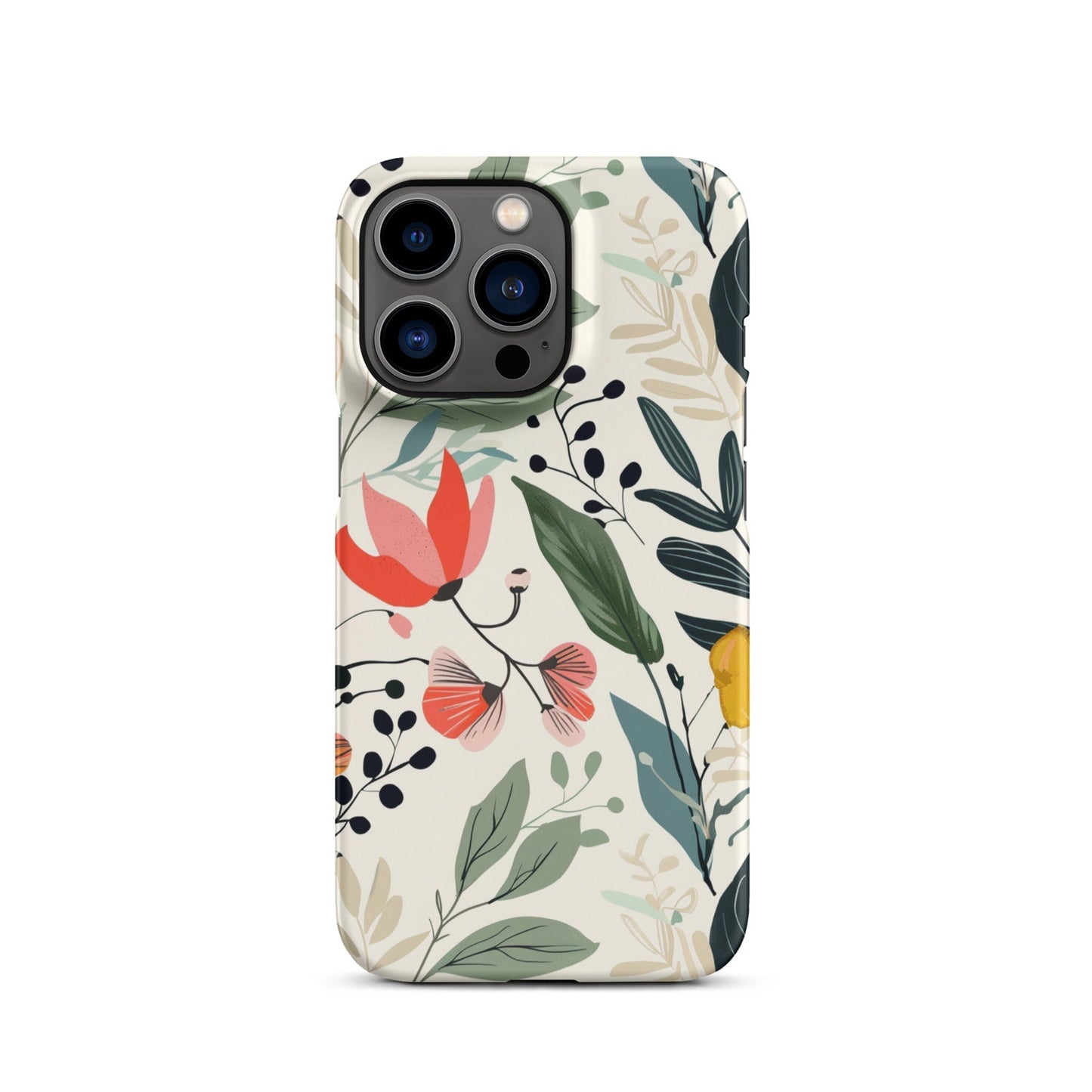 Botanical leaves Phone case for iPhone-19