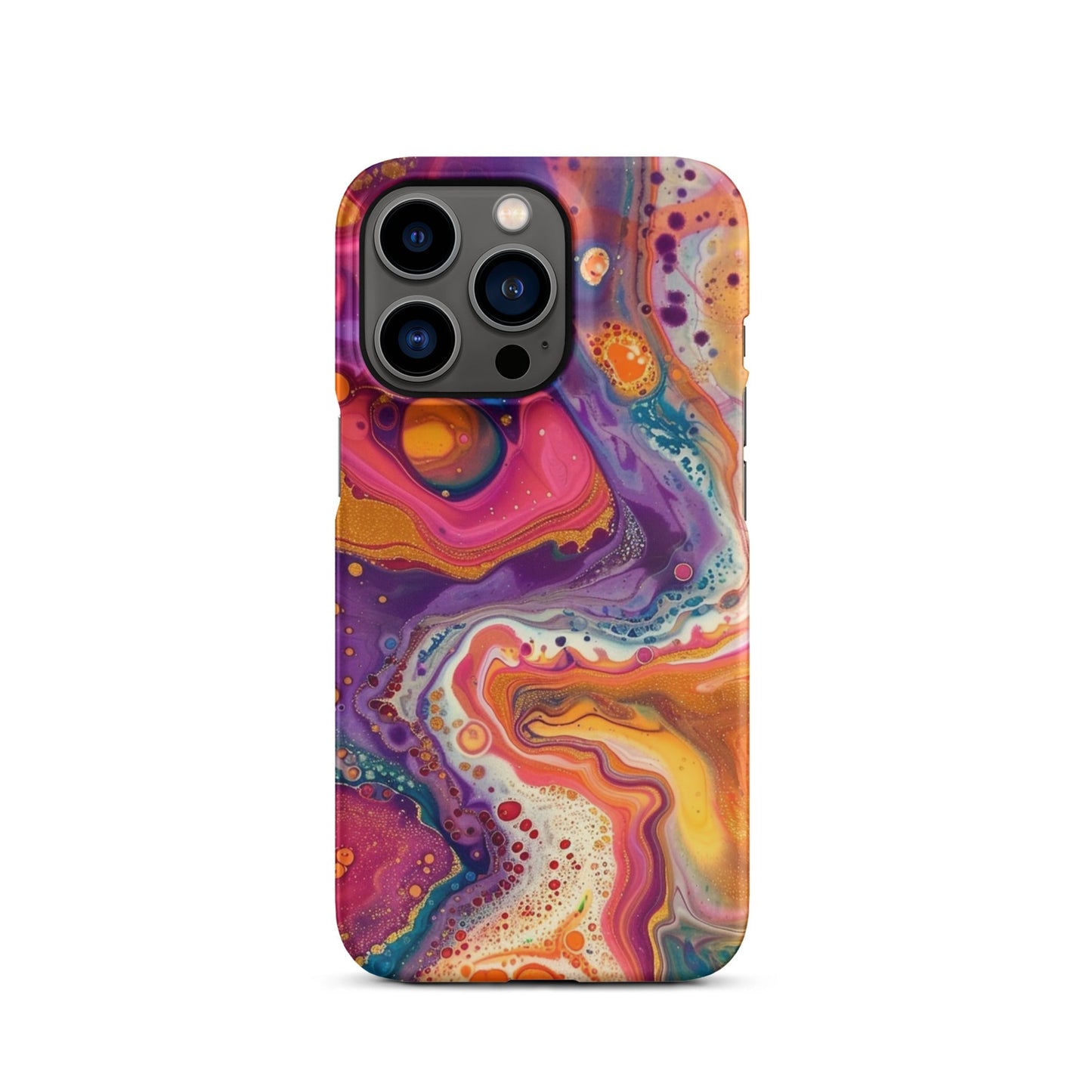 Rainbow Swirling Phone case for iPhone-19