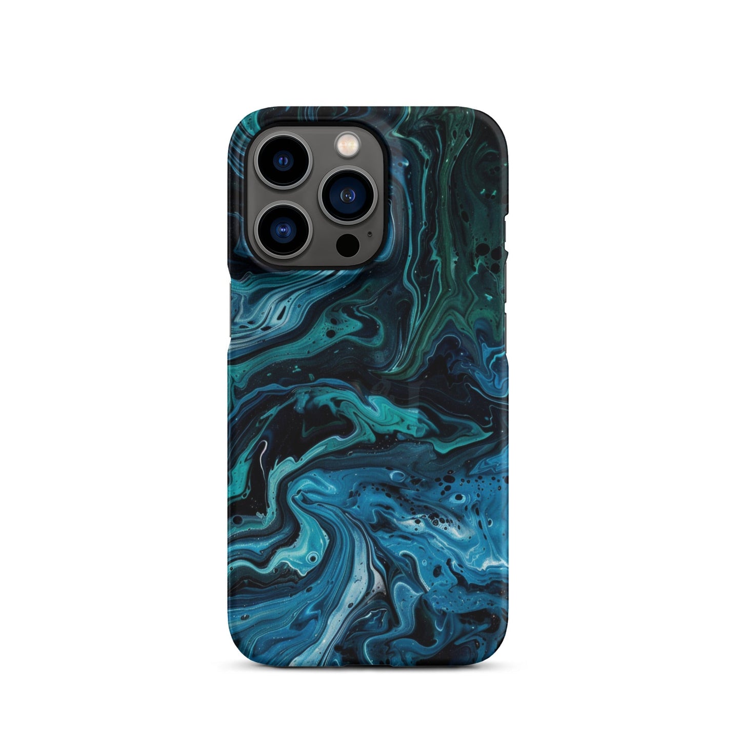 Abstract Blue Phone case for iPhone-19