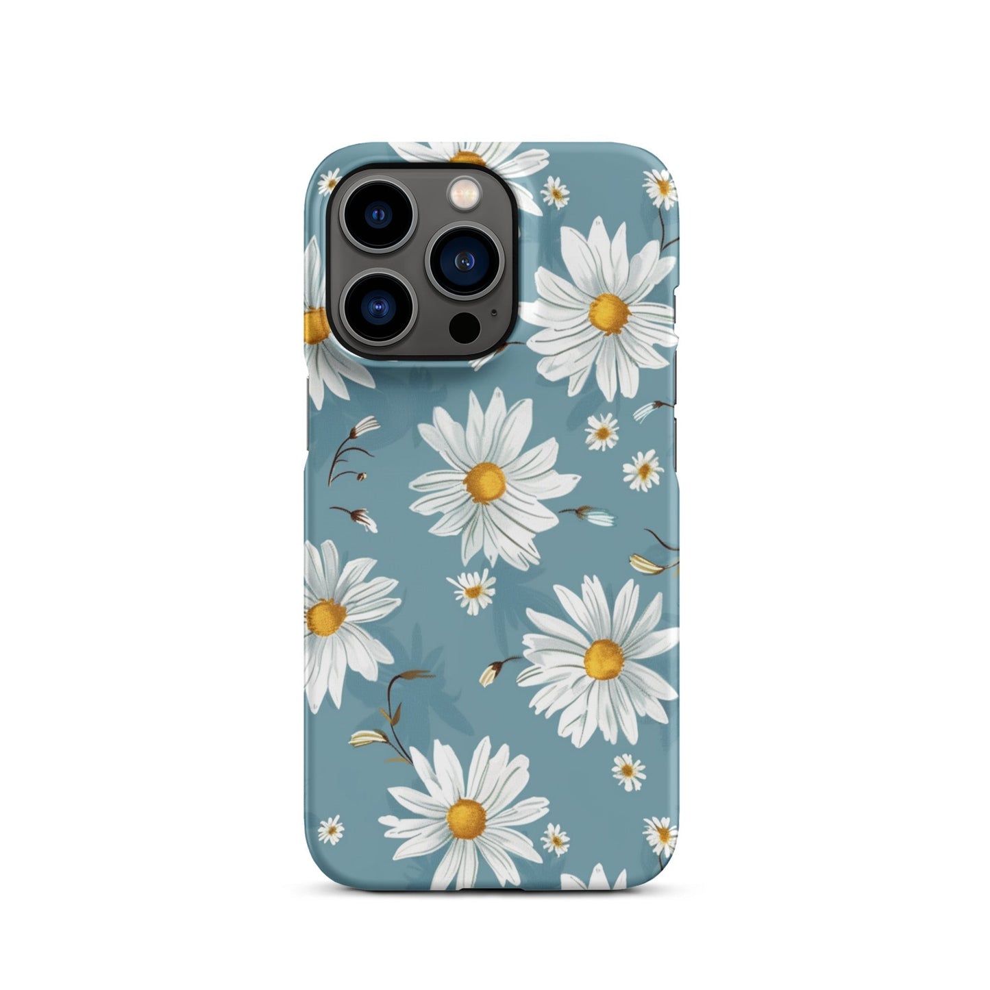 white Daisies Phone case for iPhone-19