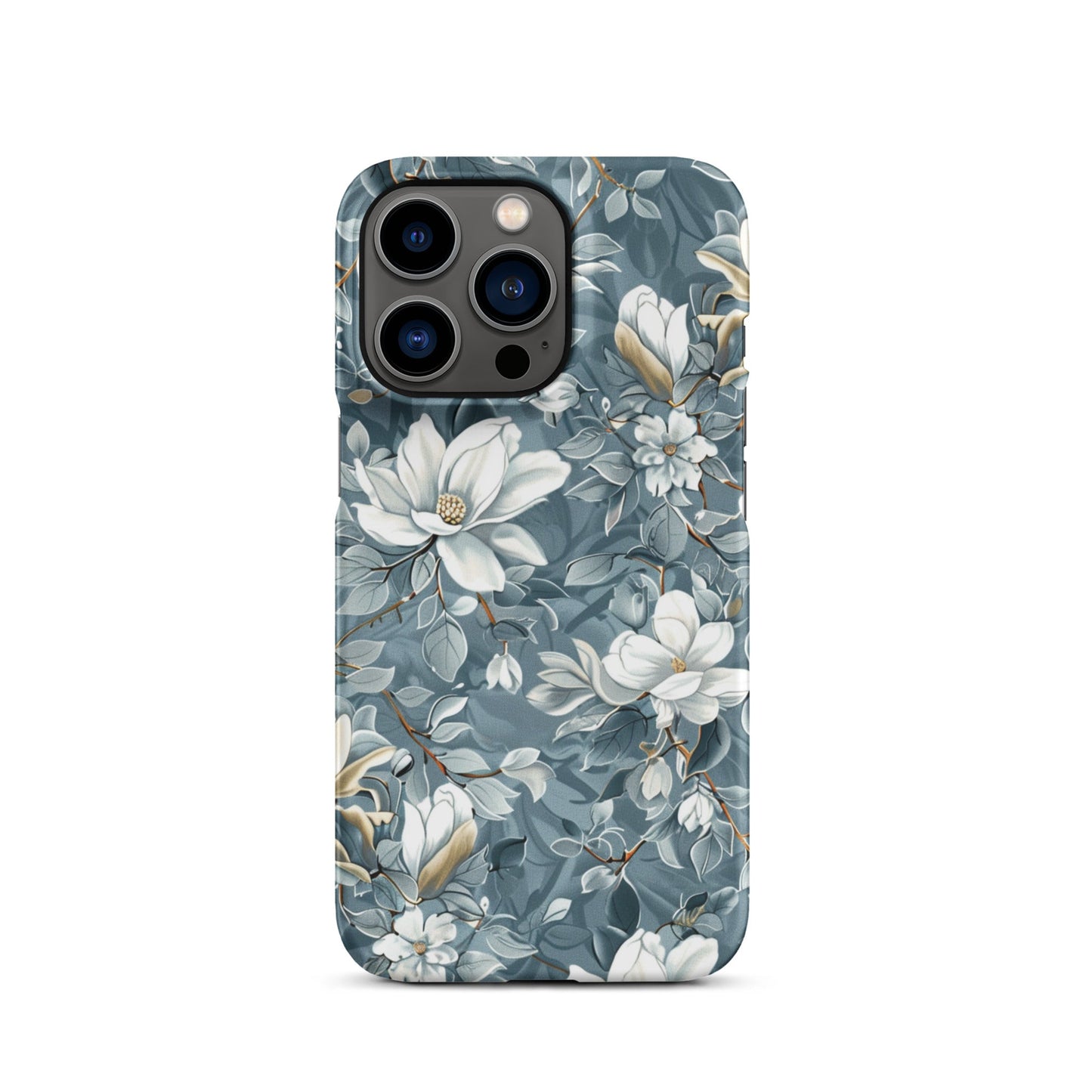 White Lily Phone case for iPhone-19