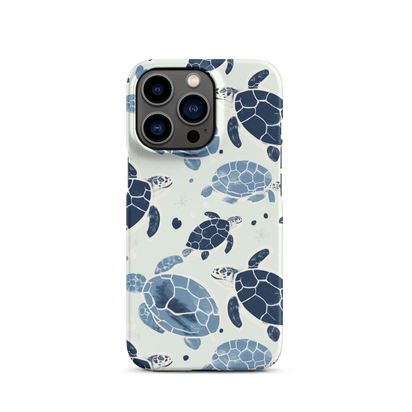 Blue Turtle Phone case for iPhone-19