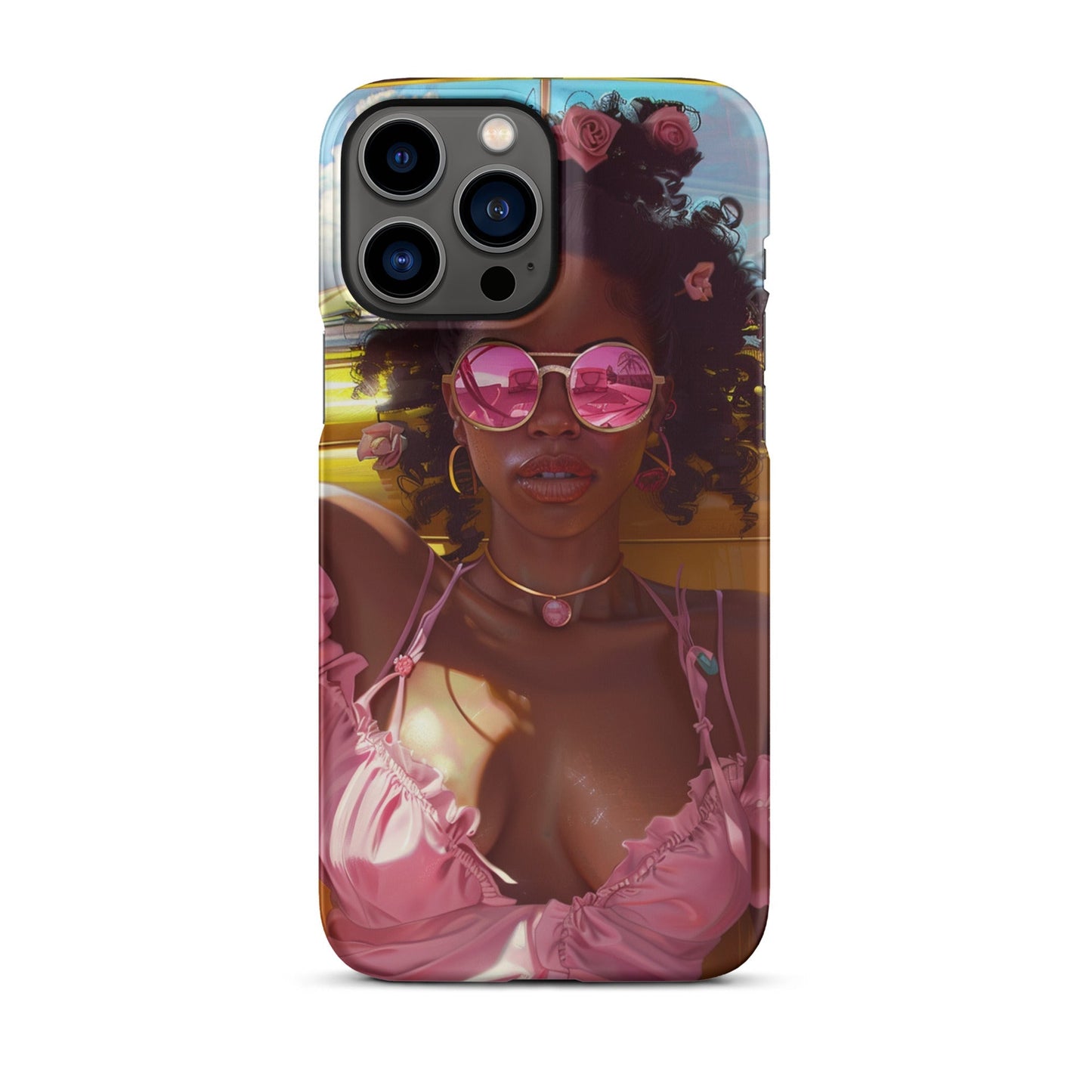 Black Girl Fashionista Phone case for iPhone-21