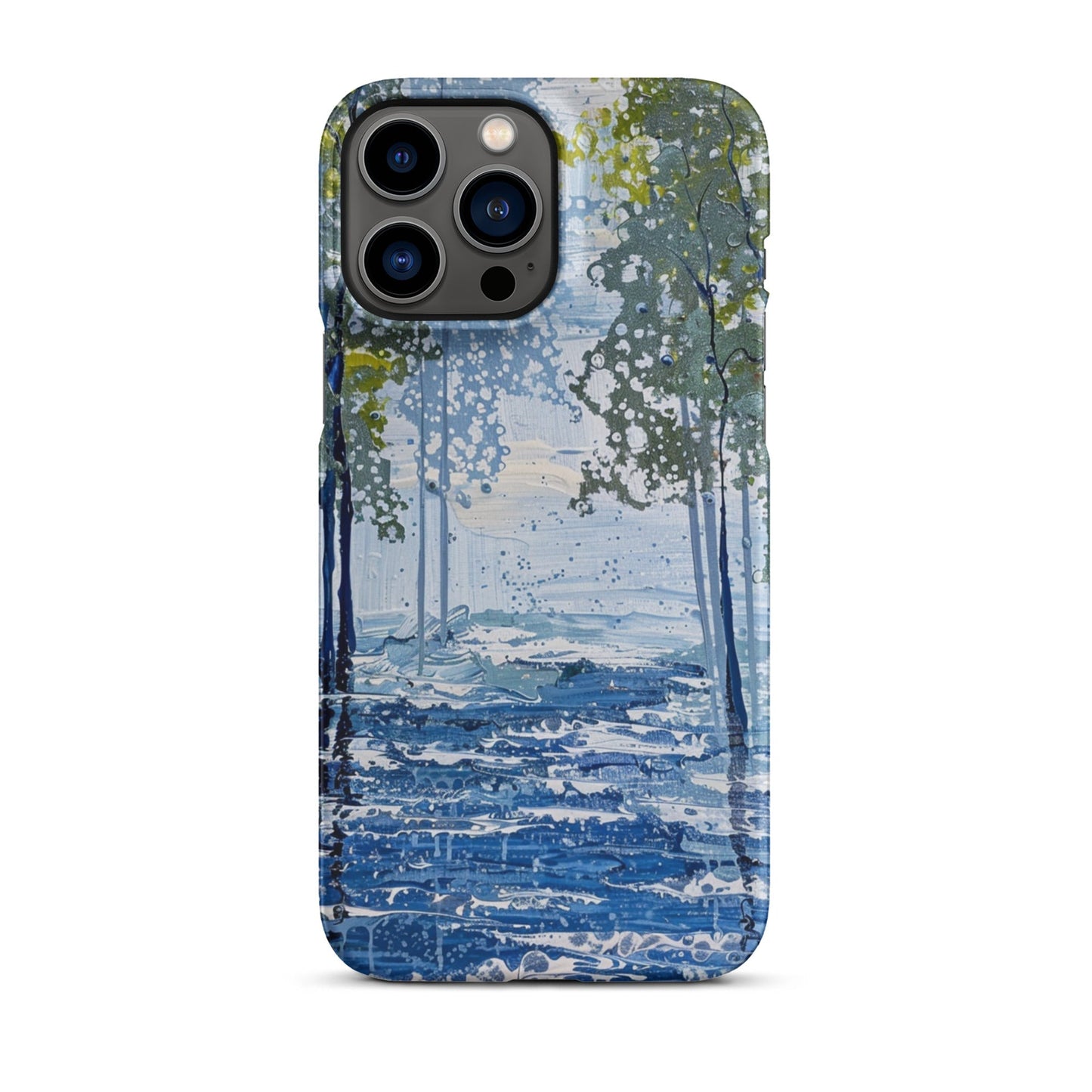 River Trees Phone case for iPhone-21