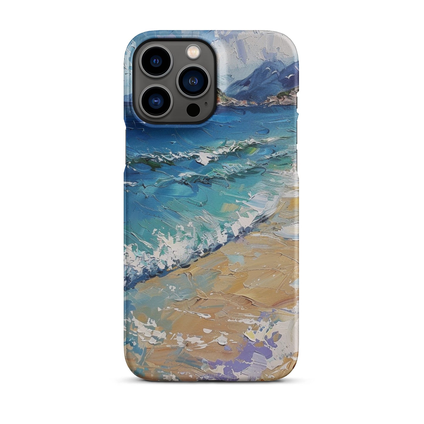 Beach Painting Phone case for iPhone-21