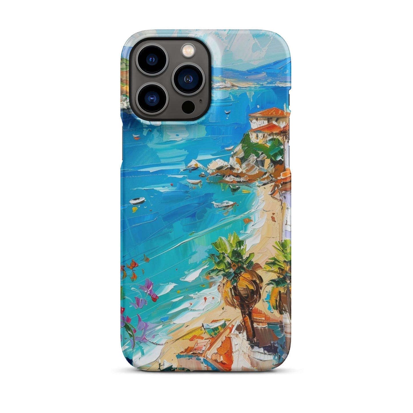 Mediterranean Beach Phone case for iPhone-21