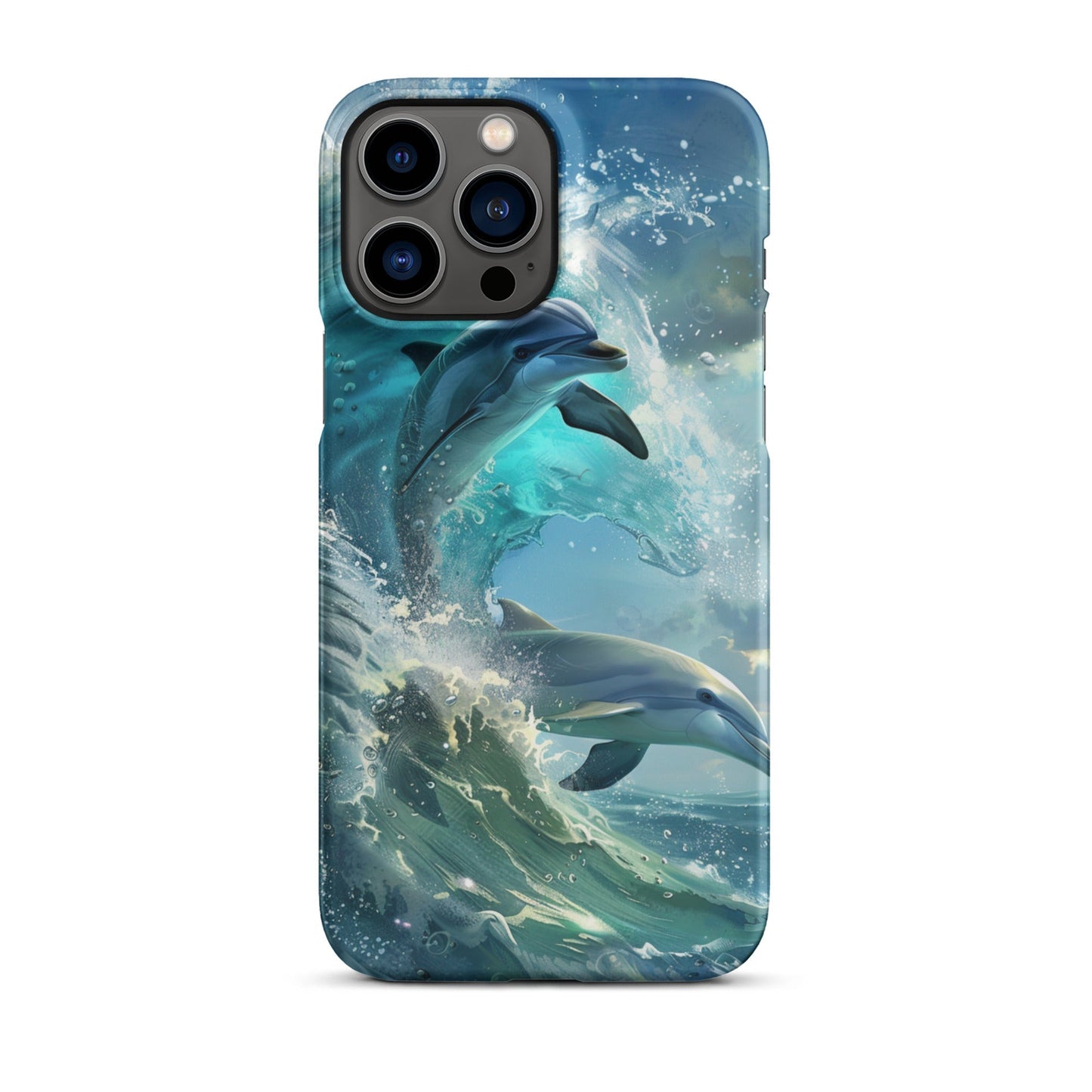 Dolphin Phone case for iPhone-21