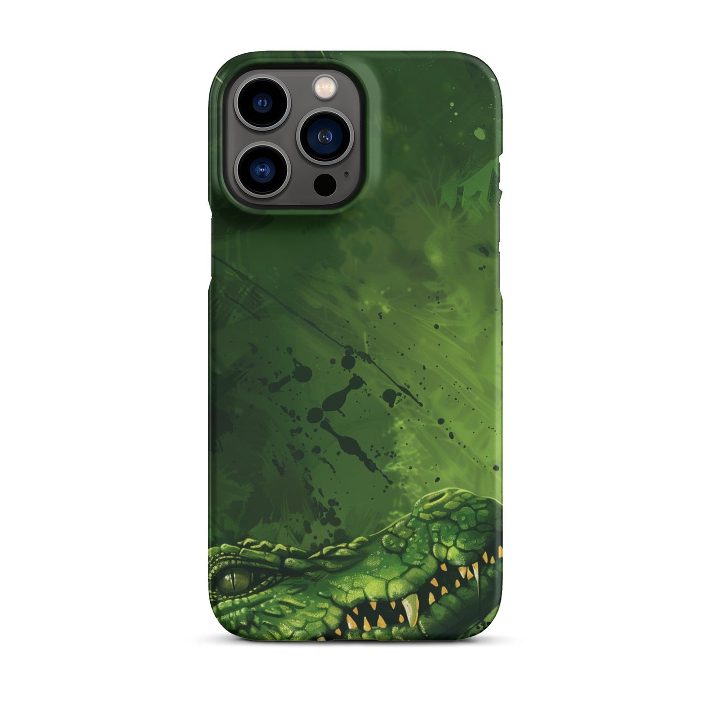 Crocodile Art Phone case for iPhone-21