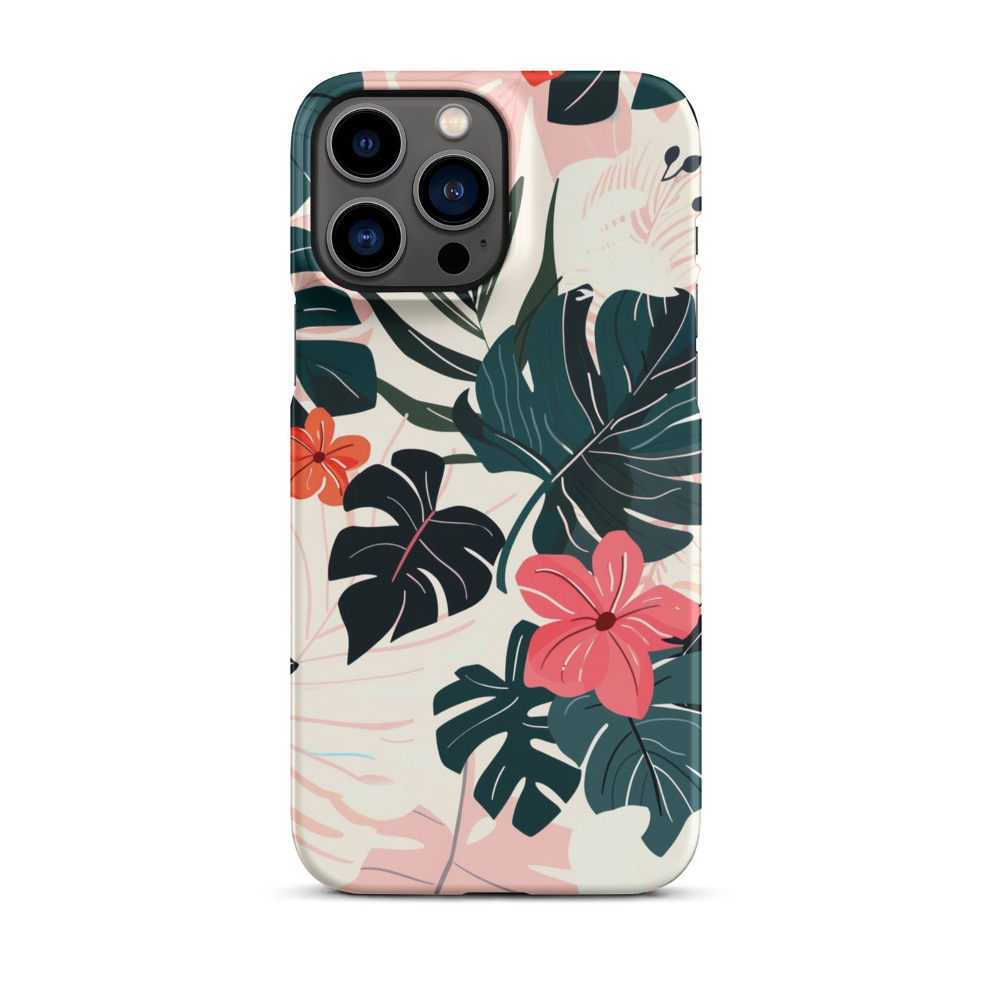 Flower leaves Phone case for iPhone-21