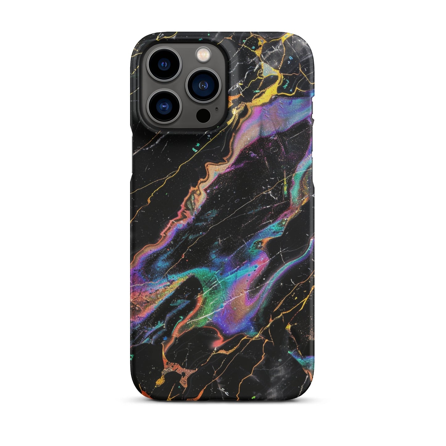 Rainbow Marble Phone case for iPhone-21