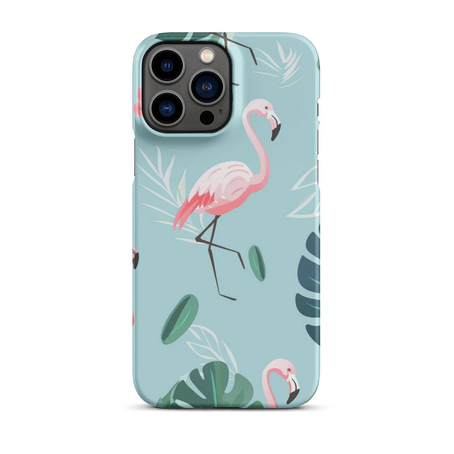 Tropical Flamingo Phone case for iPhone-21