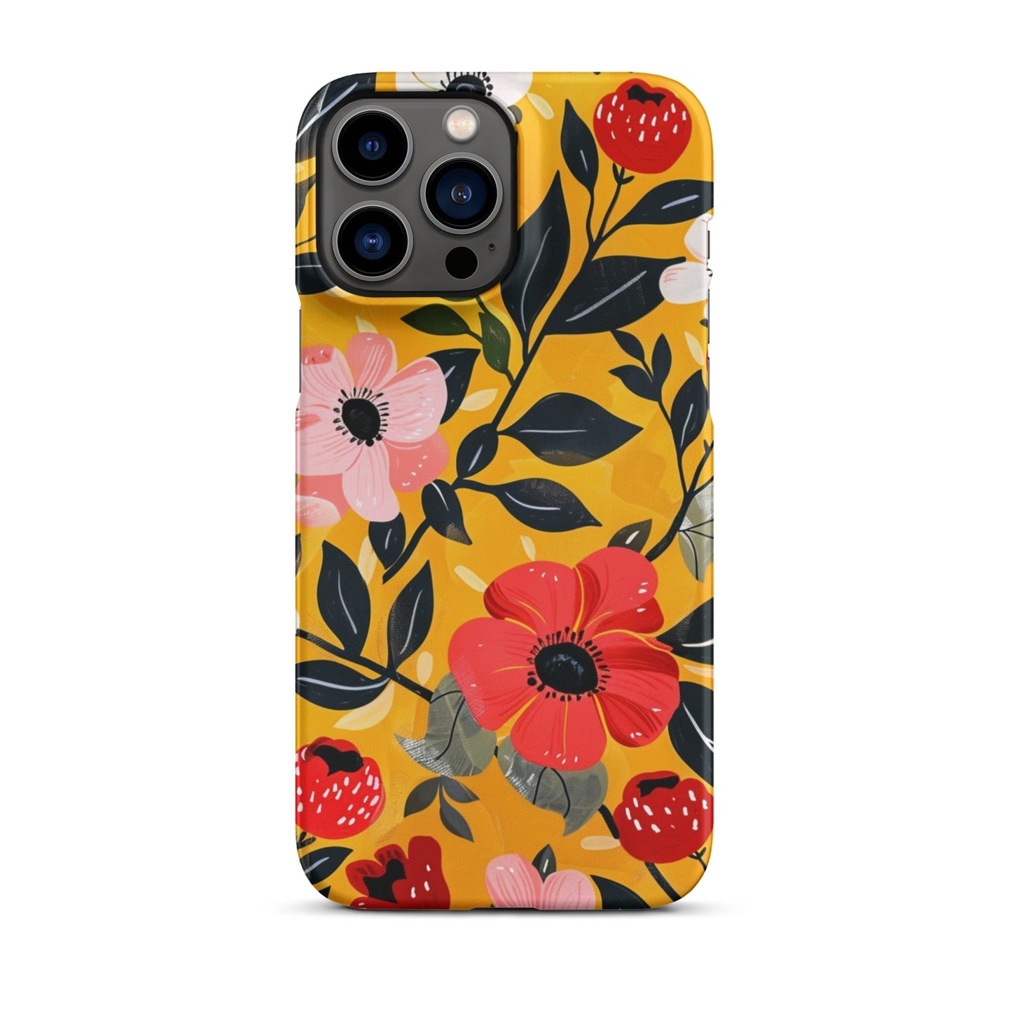 Floral 3 Phone case for iPhone-21