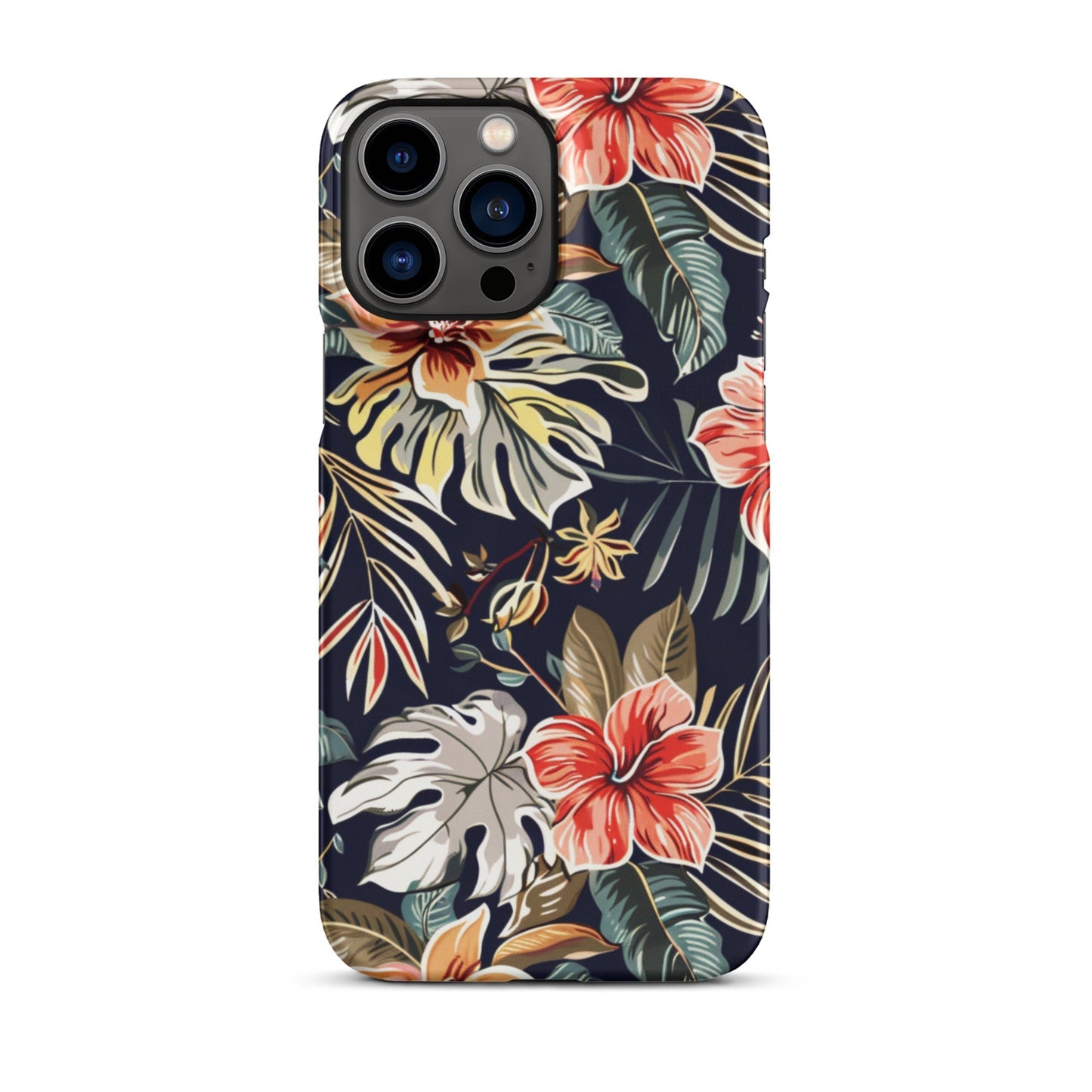 Tropical Floral Phone case for iPhone-21