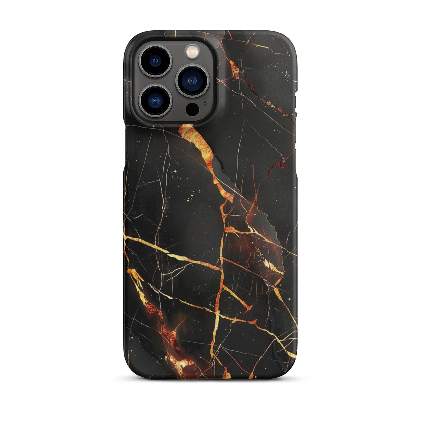 Black Marble Phone case for iPhone-21