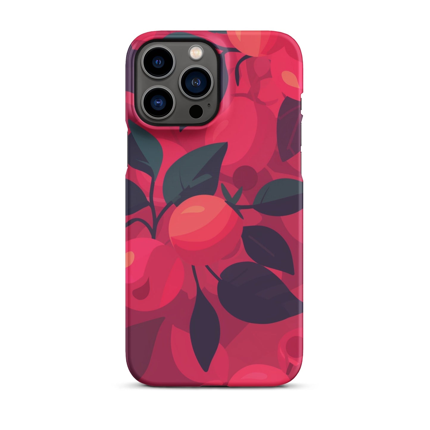 Red Fucsia Phone case for iPhone-21