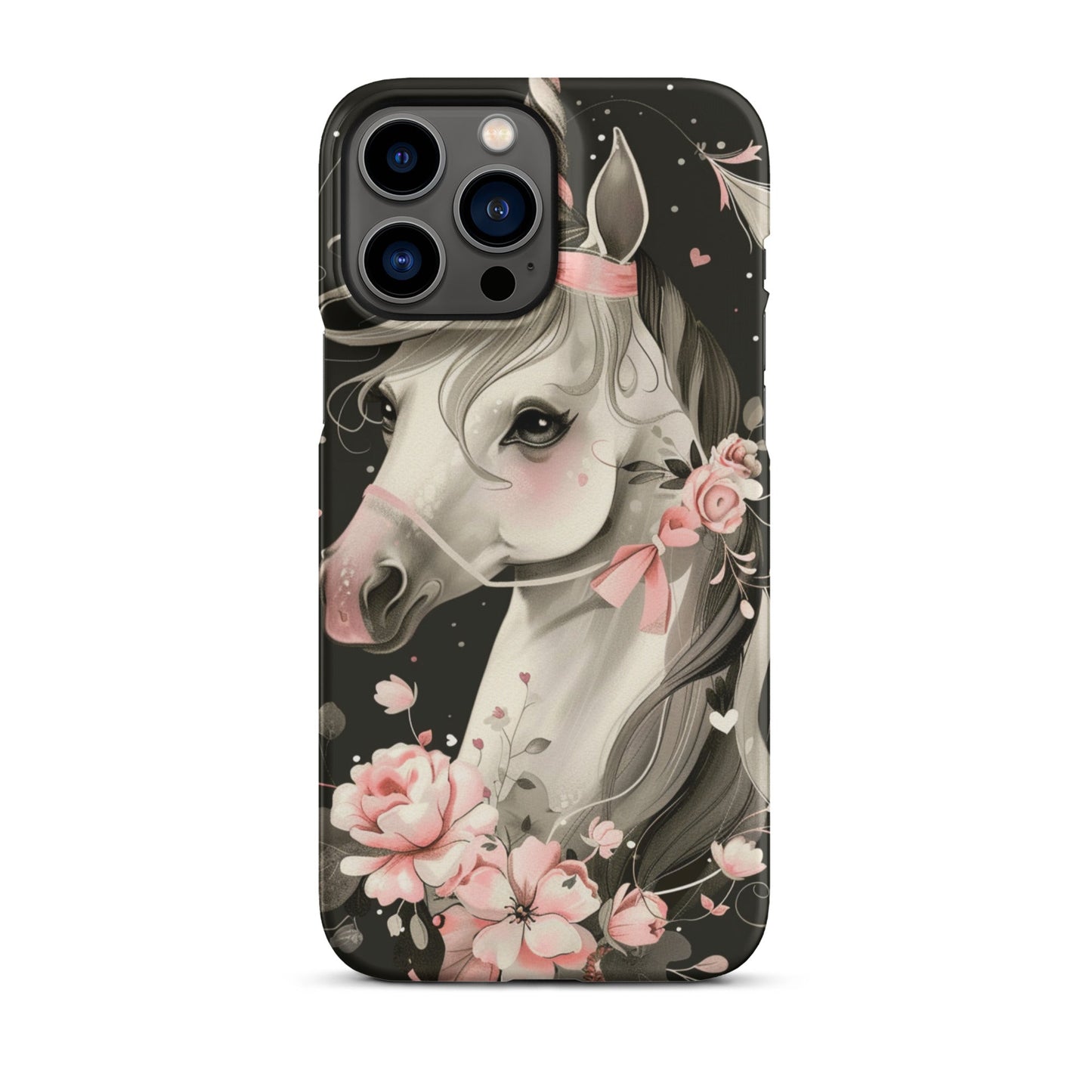 Cute horse Phone case for iPhone-21