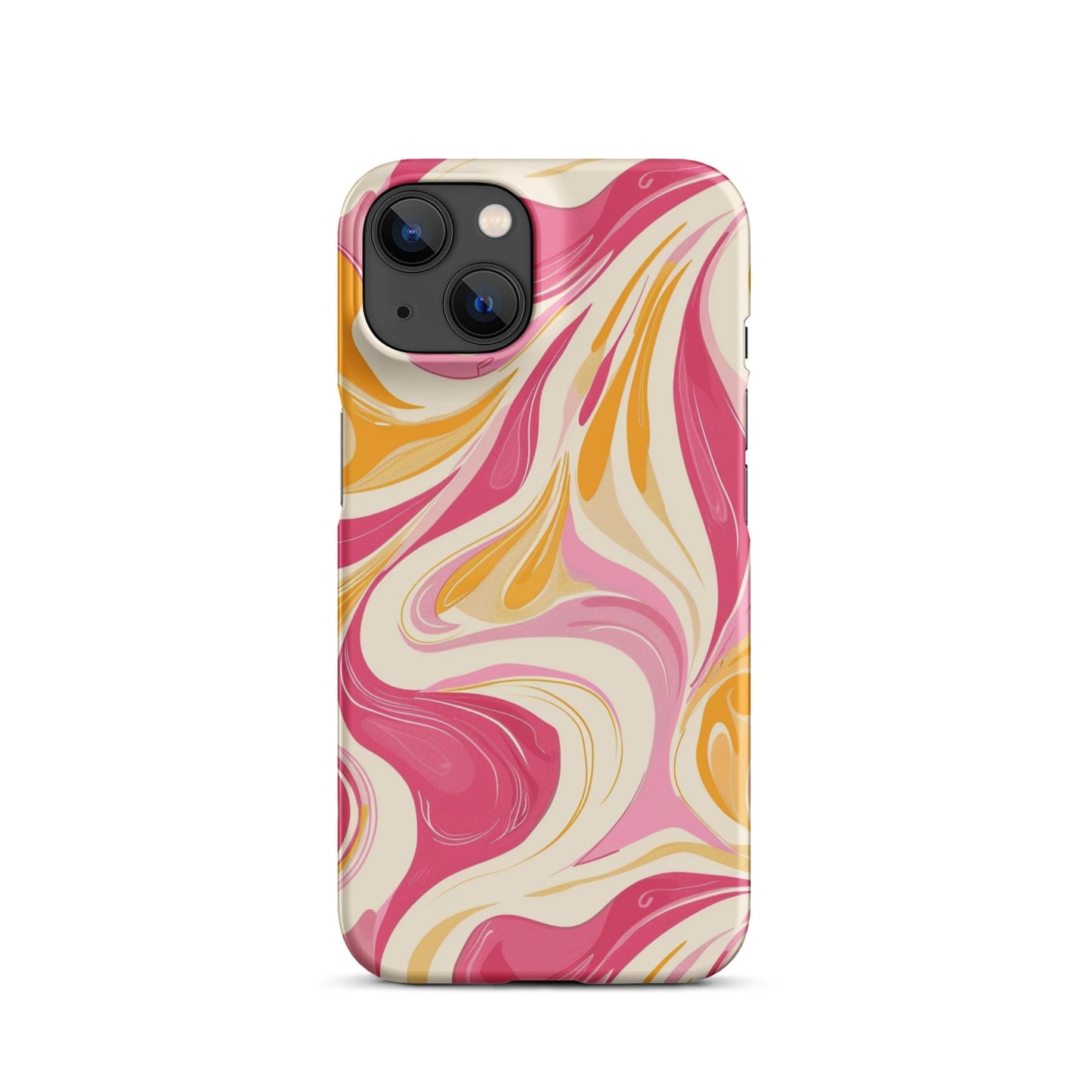 Yellow & Pink Phone Phone  case for iPhone-23