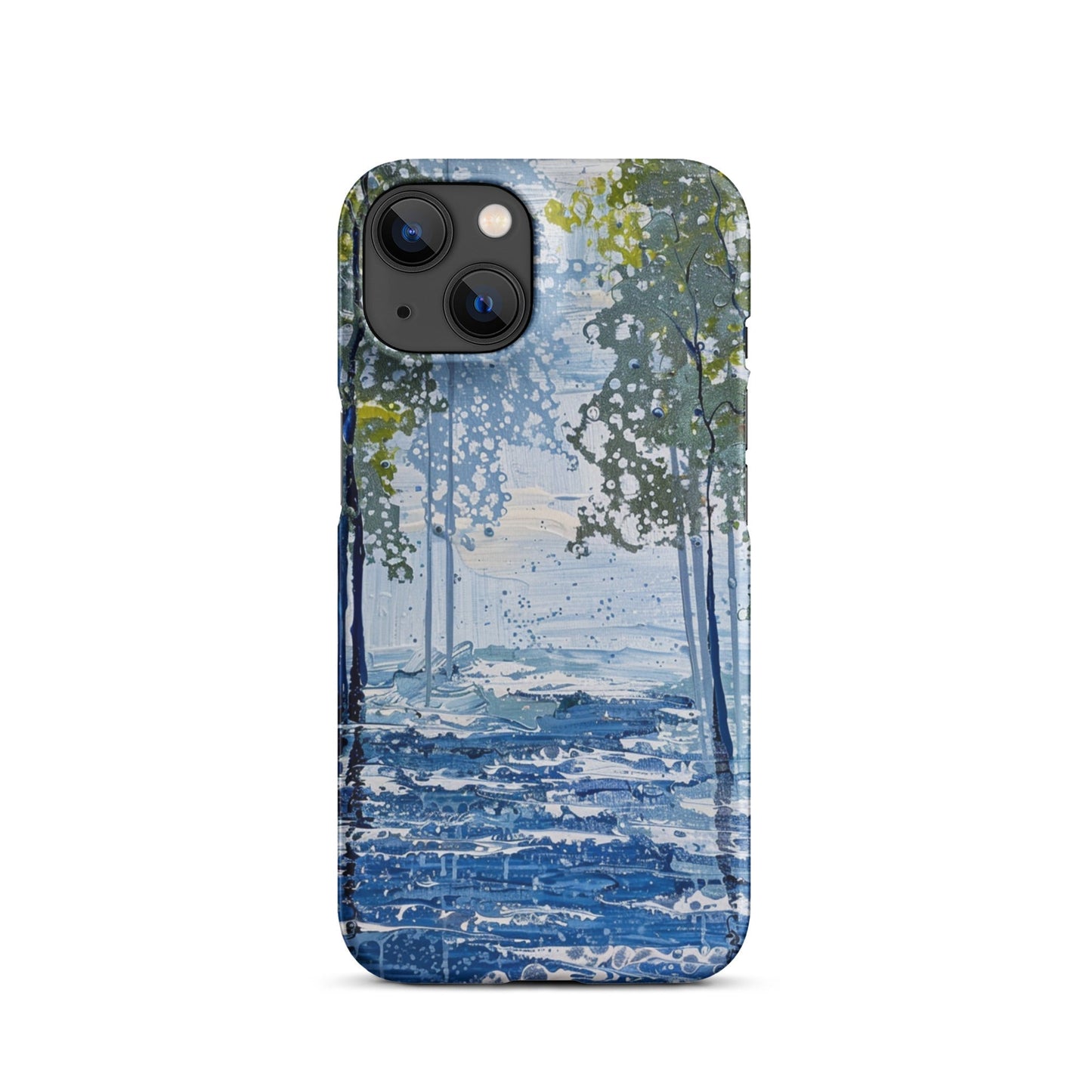 River Trees Phone case for iPhone-23