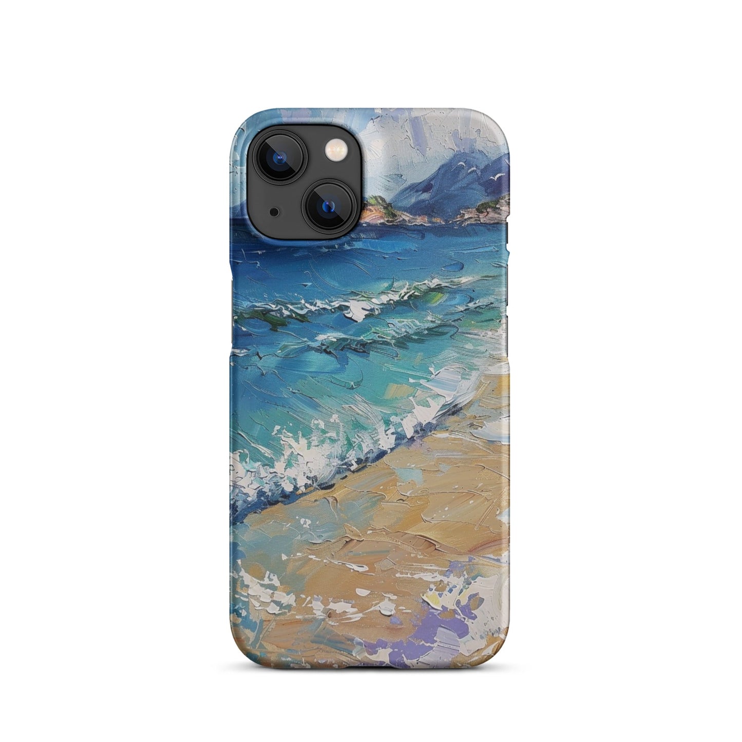 Beach Painting Phone case for iPhone-23