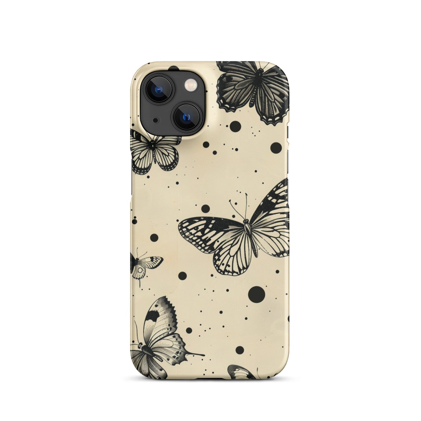 Vinatge Butterflies Phone case for iPhone-23