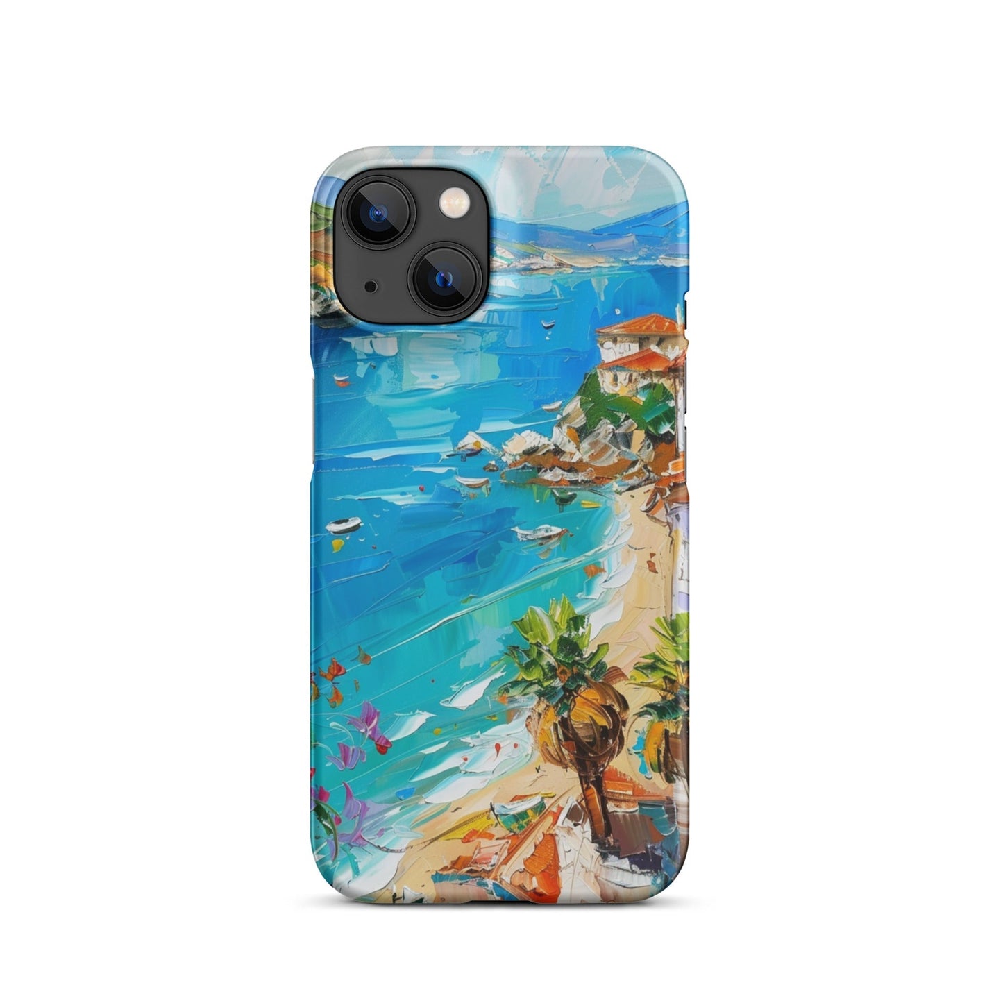 Mediterranean Beach Phone case for iPhone-23