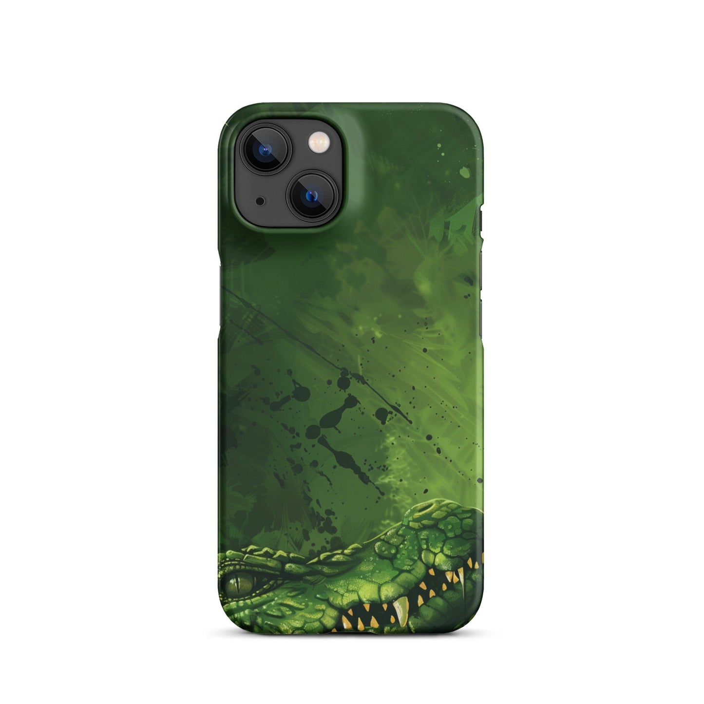 Crocodile Art Phone case for iPhone-23