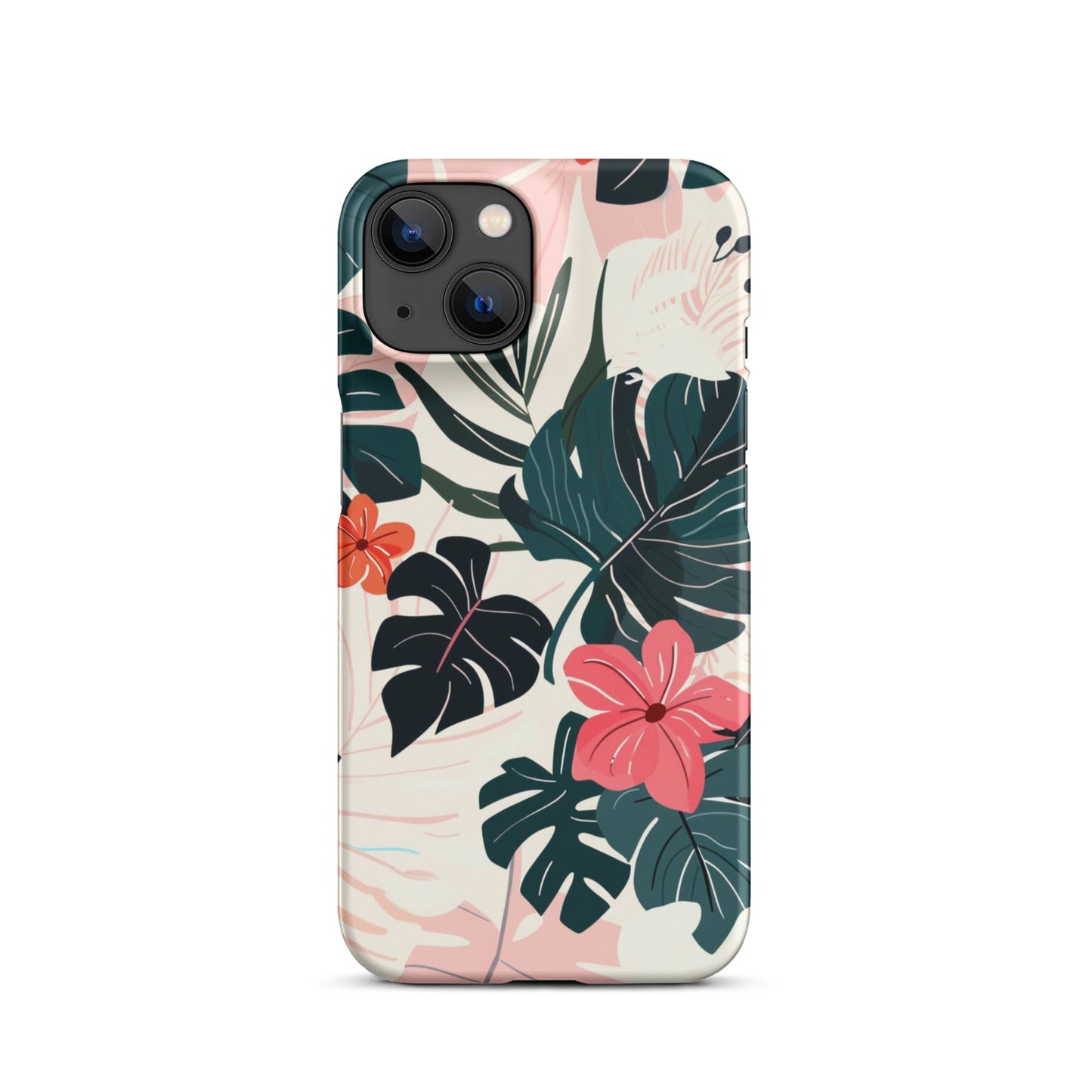 Flower leaves Phone case for iPhone-23