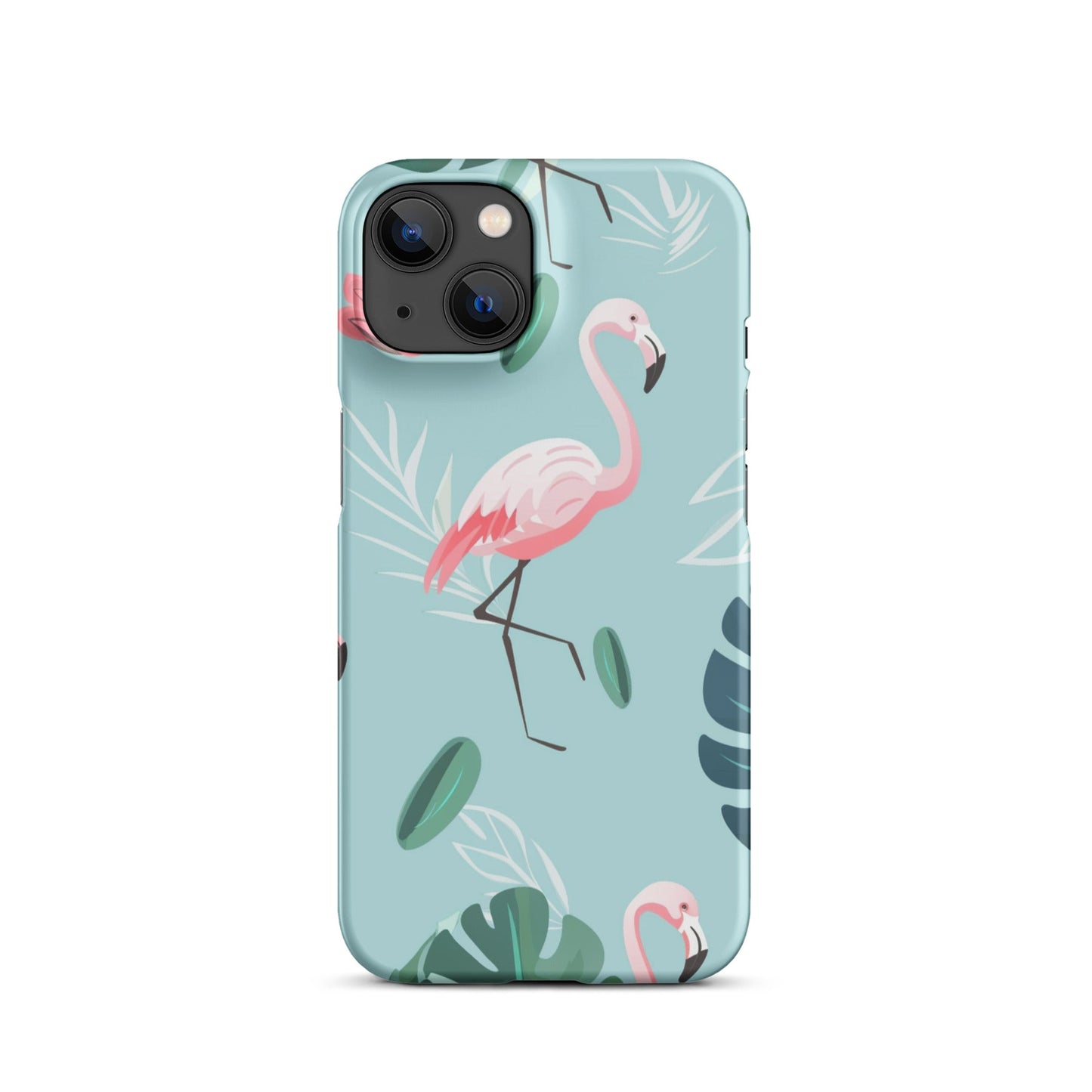 Tropical Flamingo Phone case for iPhone-23