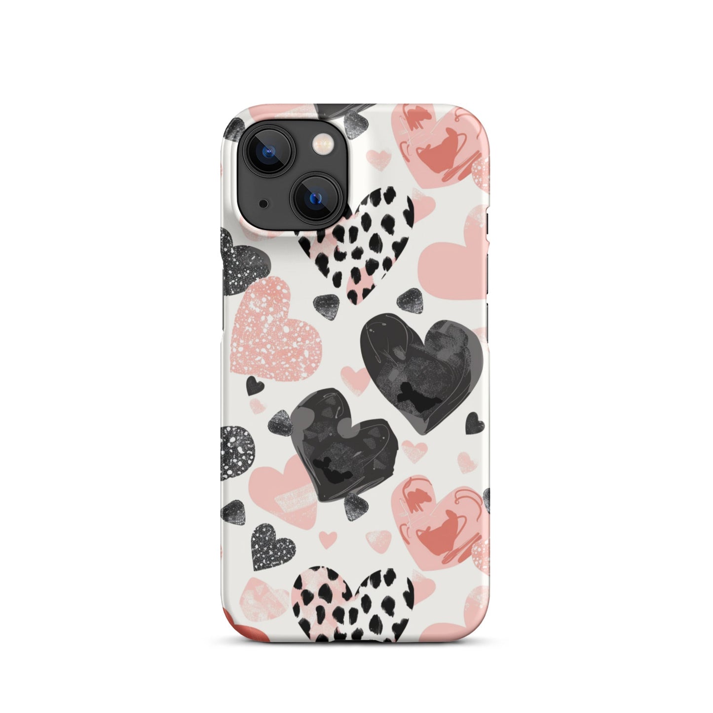 Diamond Hearts Phone case for iPhone-23