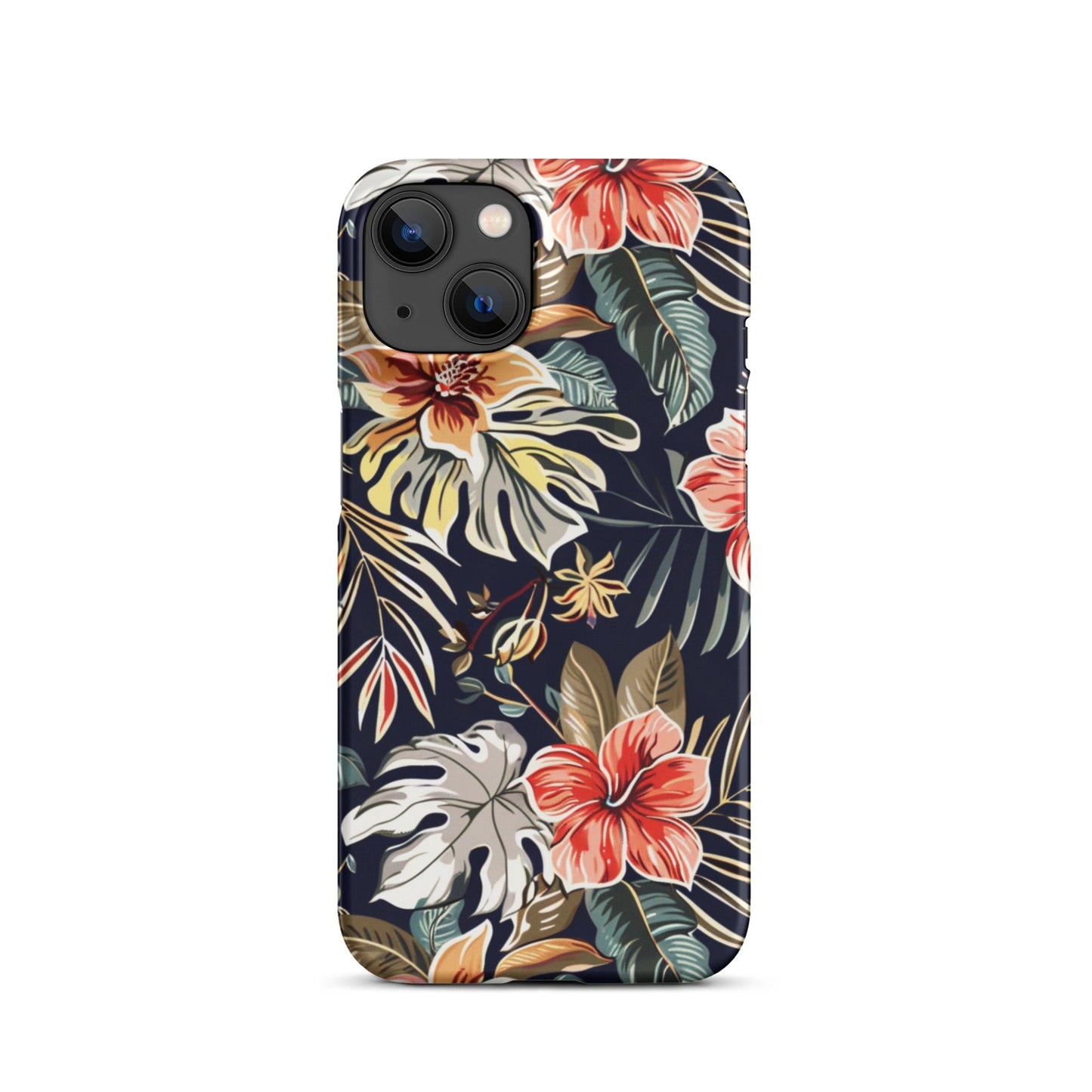 Tropical Floral Phone case for iPhone-23