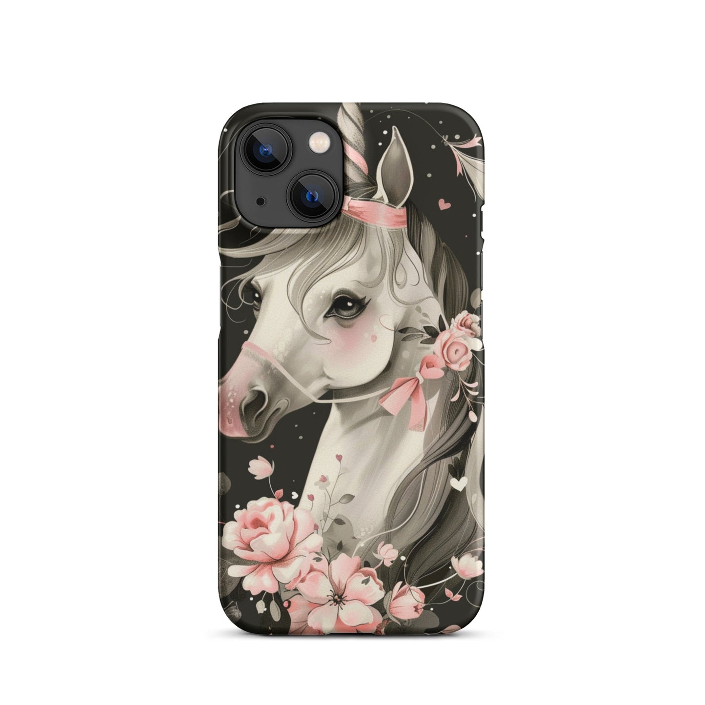 Cute horse Phone case for iPhone-23