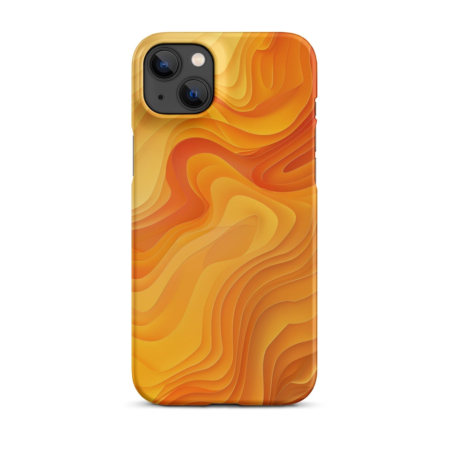 Abstract Yellow Phone Phone  case for iPhone-26