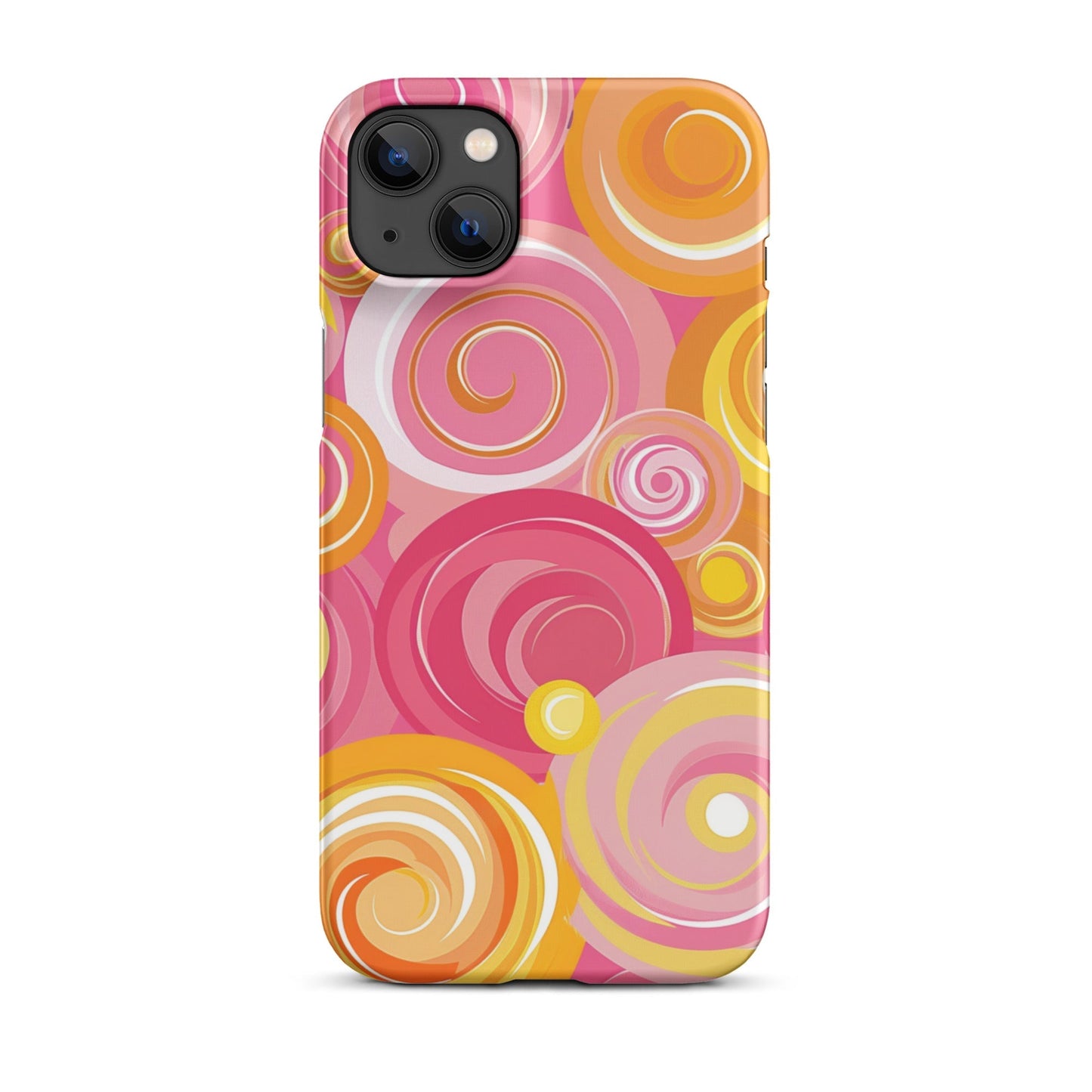 Pink Yellow Phone case for iPhone-26