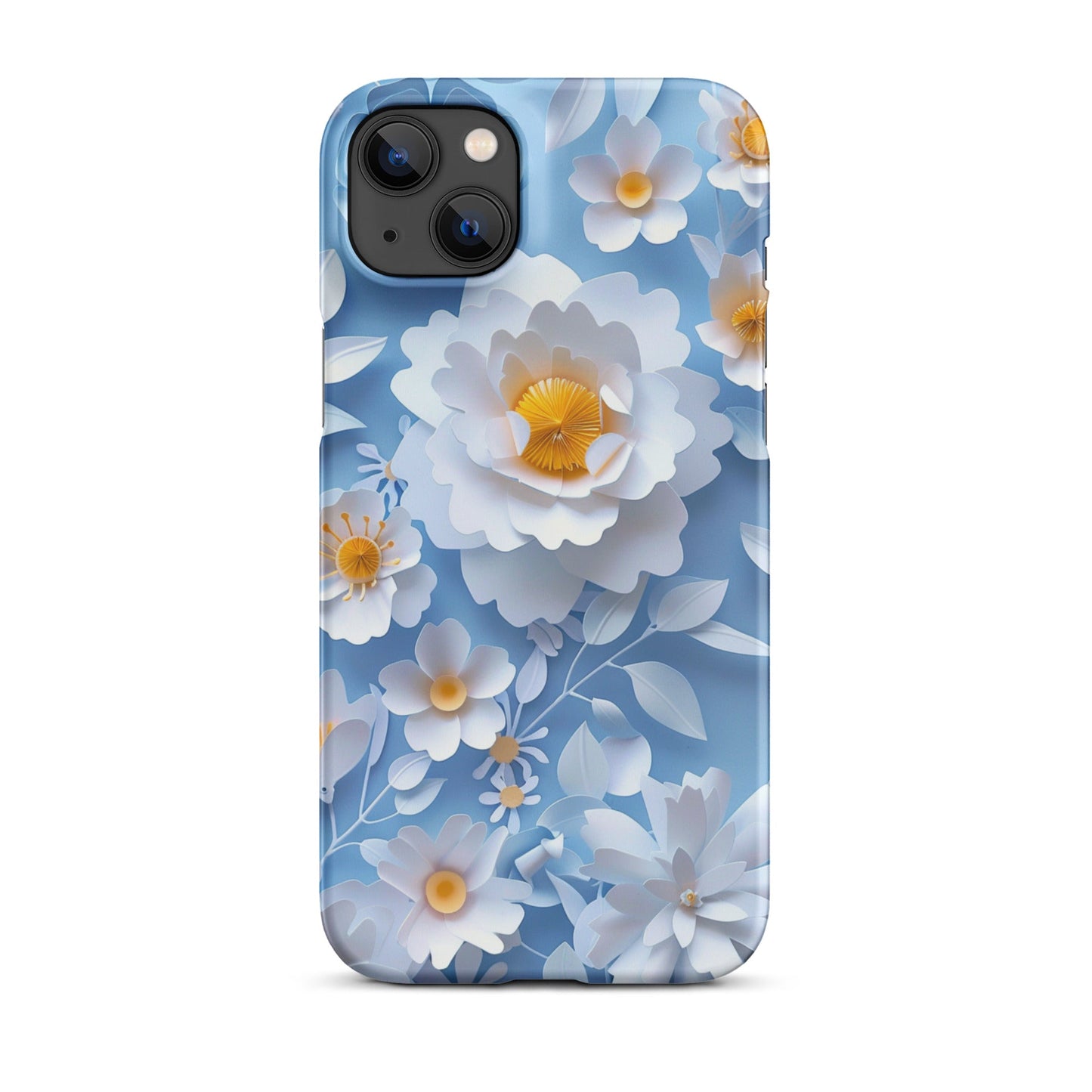 Daisy Blue Phone case for iPhone-25